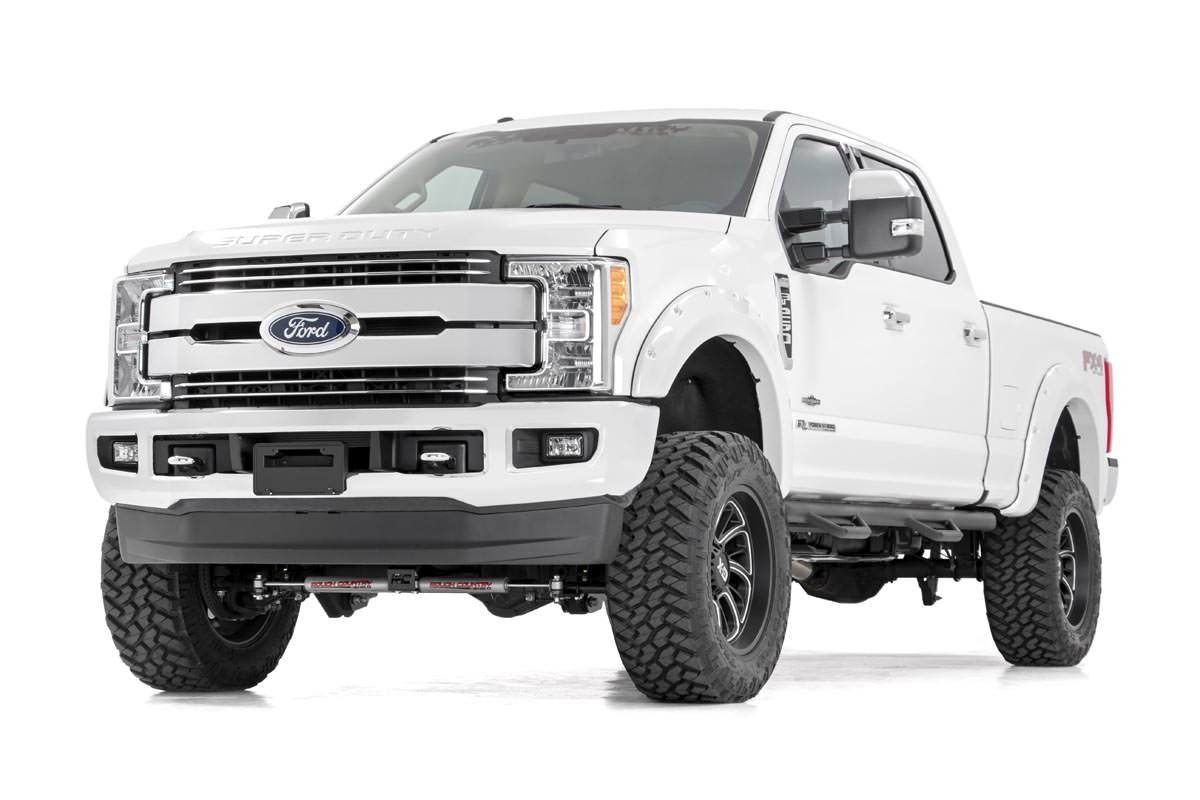 Ford F-250 Super Duty Suspension Lift Kit - Rough Country - V2, 4.5 Inch, Rough Country, Premium N3 Shocks - '17-'22